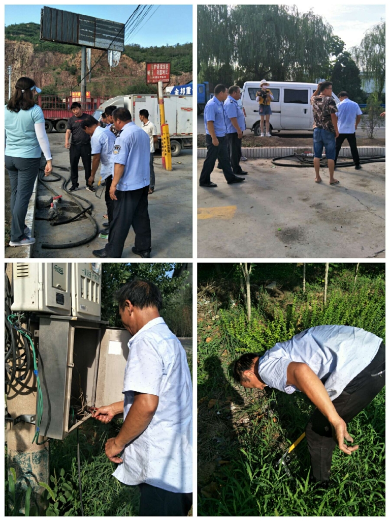 米河镇大力开展普通公路路域环境大提升“百日攻坚”活动