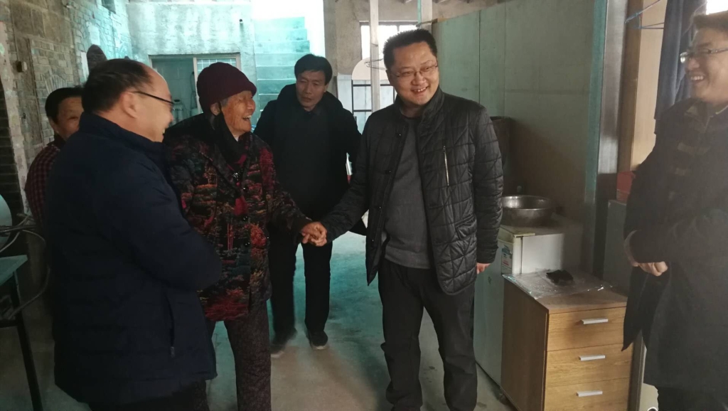 真情慰问情意重 爱心帮扶暖人心—米河镇开展春节走访慰问活动