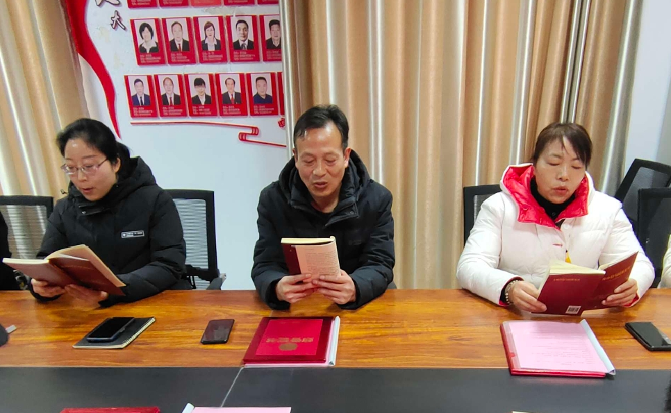 传承好家风  助力中国梦—米河镇关工委正月十九开展读书活动