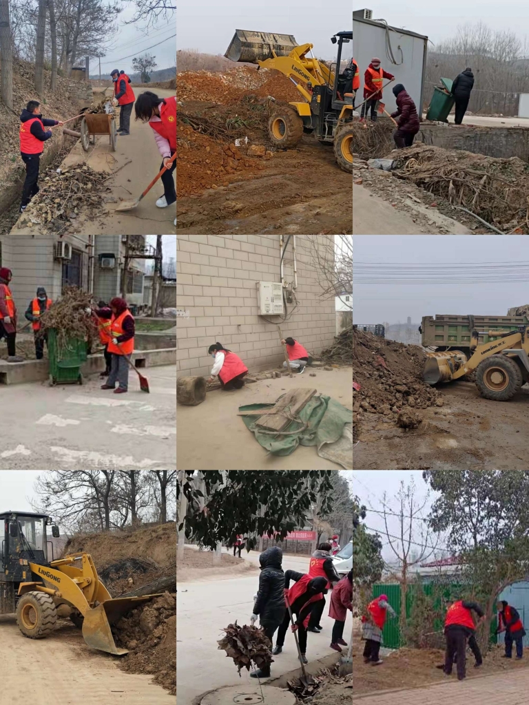 米河镇精准发力开展农村人居环境集中整治行动，全力以赴实现净起来